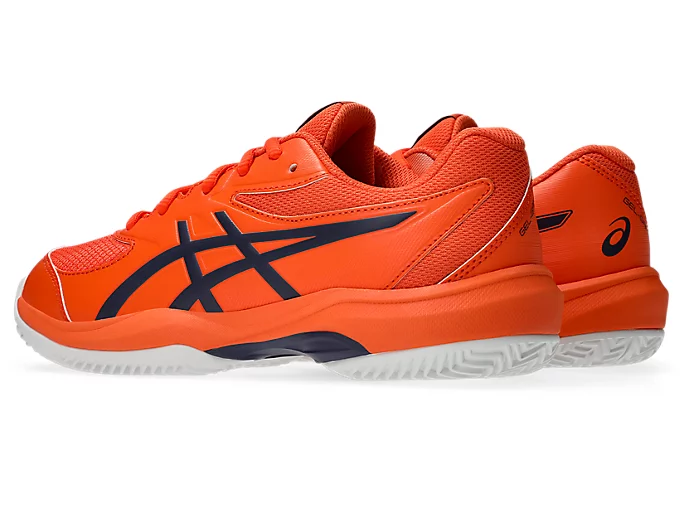 Asisc Scarpe Tennis junior Gel-Game Clay  GS Orange/Indigo Fog