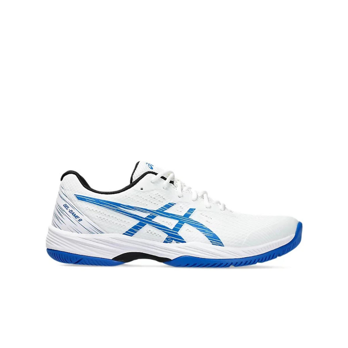 Asics Scarpe Tennis Uomo Gel-Game 9 All Court White/Tuna blue
