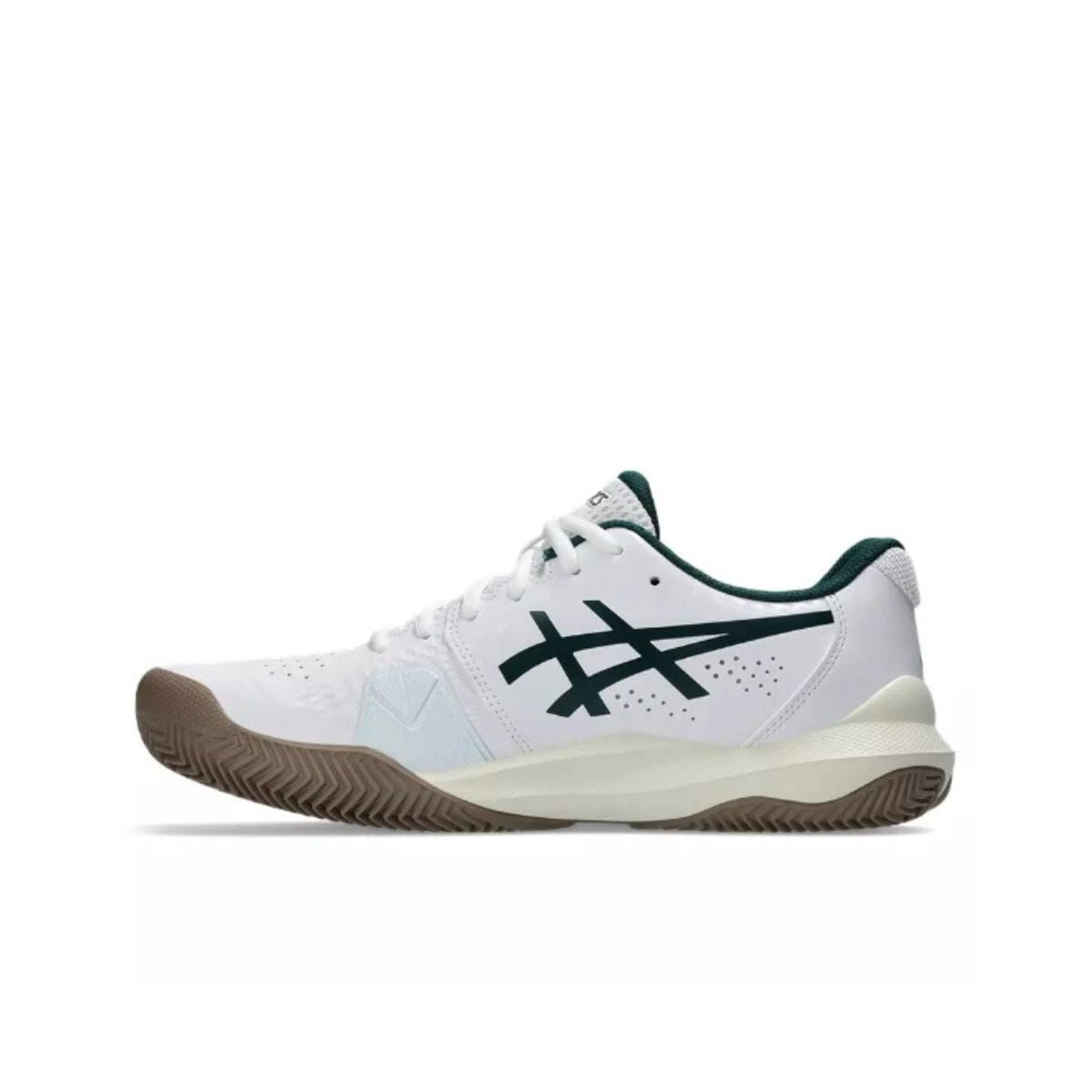Asics Scarpe Tennis Uomo Gel-Challenger 14 Clay White/Saxon Green