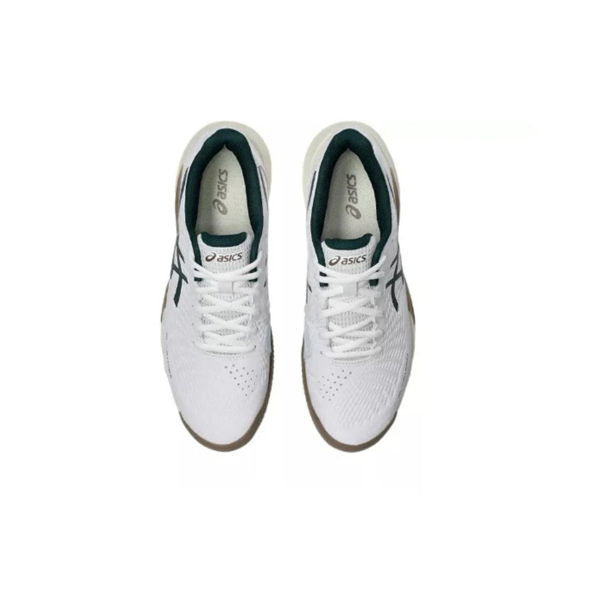 Asics Scarpe Tennis Uomo Gel-Challenger 14 Clay White/Saxon Green