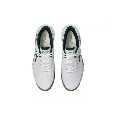Asics Scarpe Tennis Uomo Gel-Challenger 14 Clay White/Saxon Green