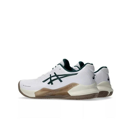 Asics Scarpe Tennis Uomo Gel-Challenger 14 Clay White/Saxon Green