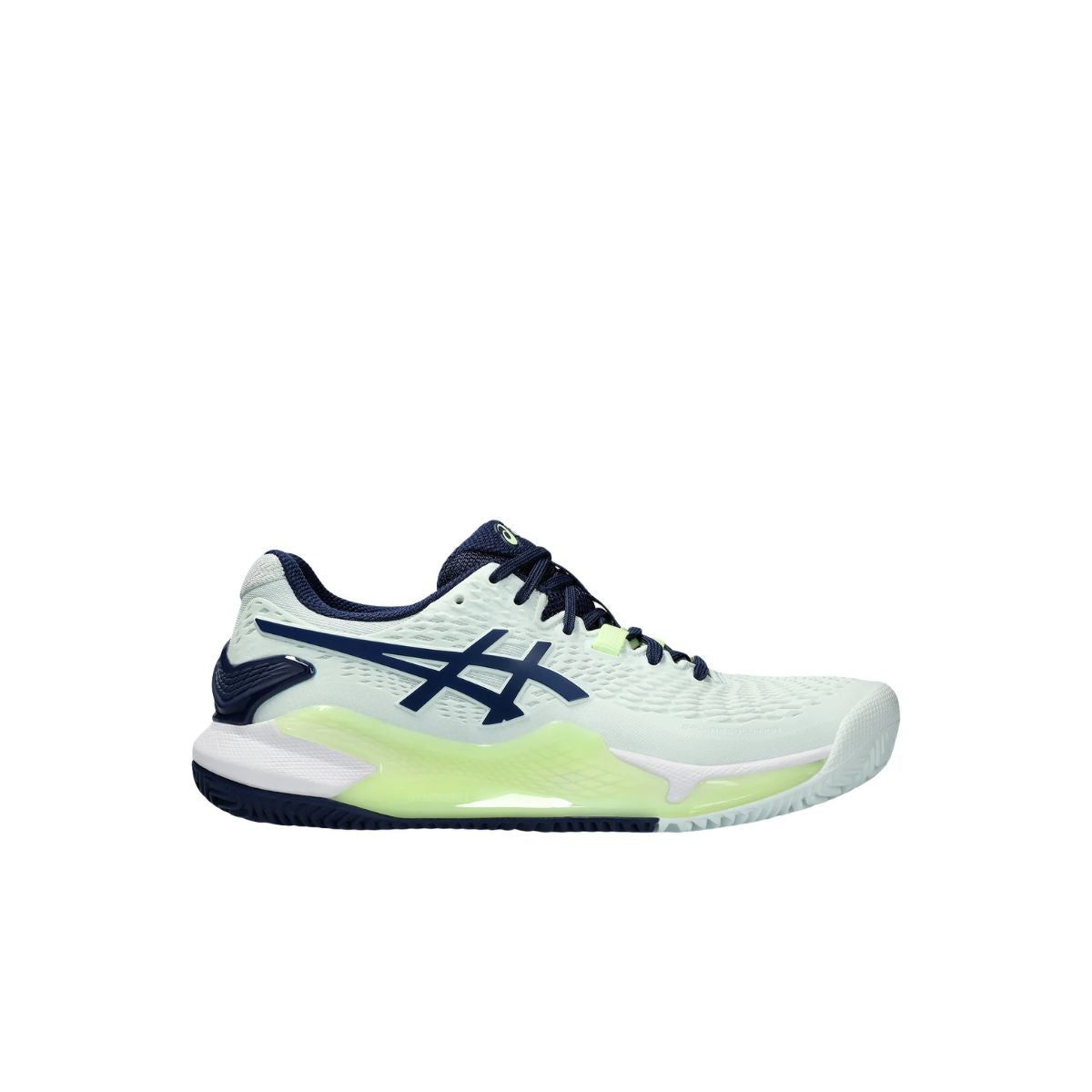 Asics Scarpe Tennis Gel-Resolution 9 Clay Pale Mint/Blue Expanse