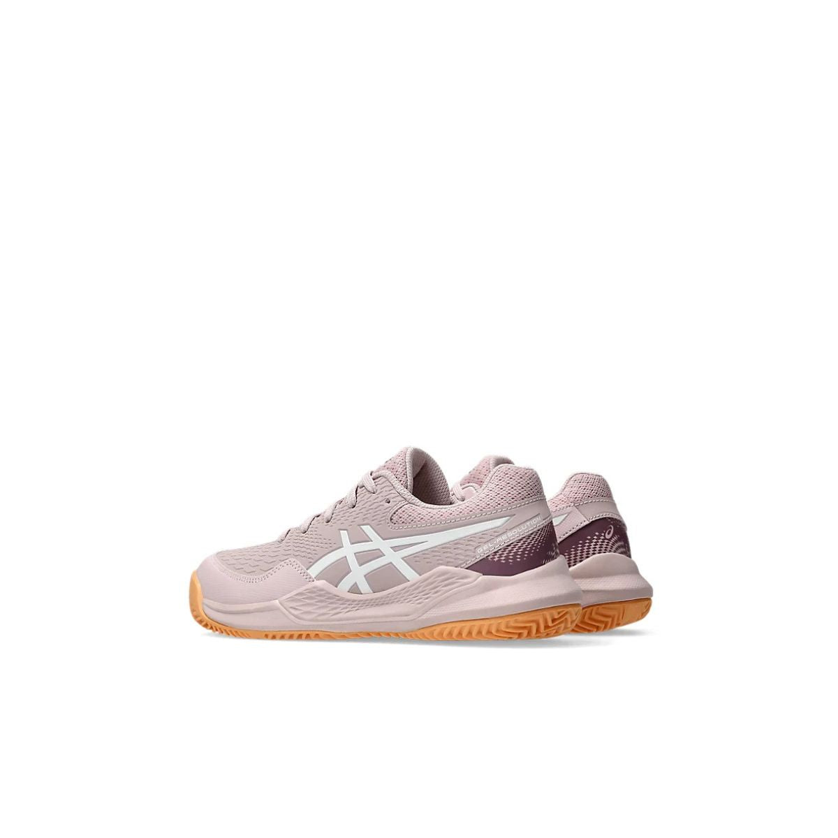Asics Scarpe Tennis Junior Gel-Resolution 9 GS Clay Watershed Rose/White
