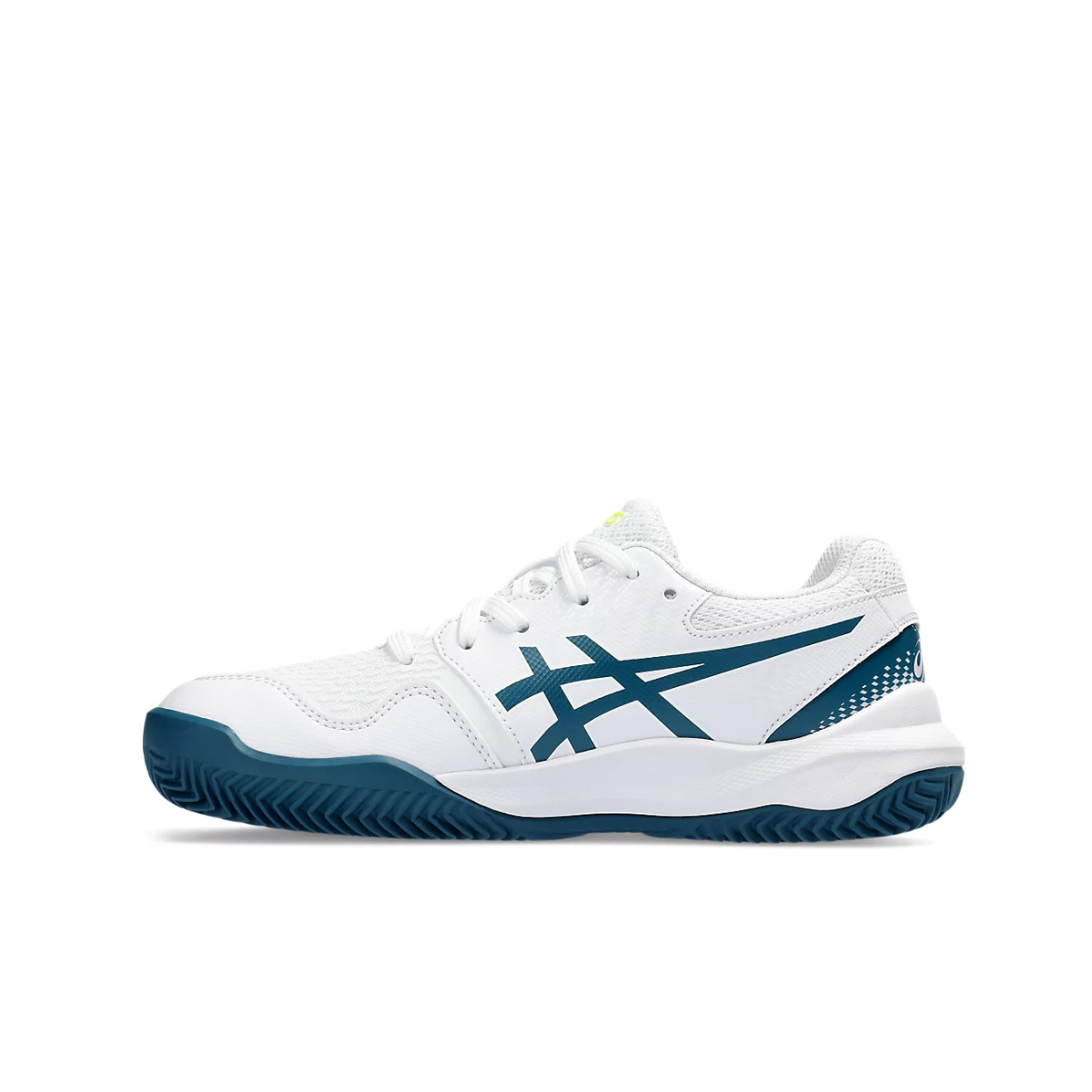 Asics Scarpe Tennis Junior Gel-Resolution 9 GS Clay White/Restful Teal