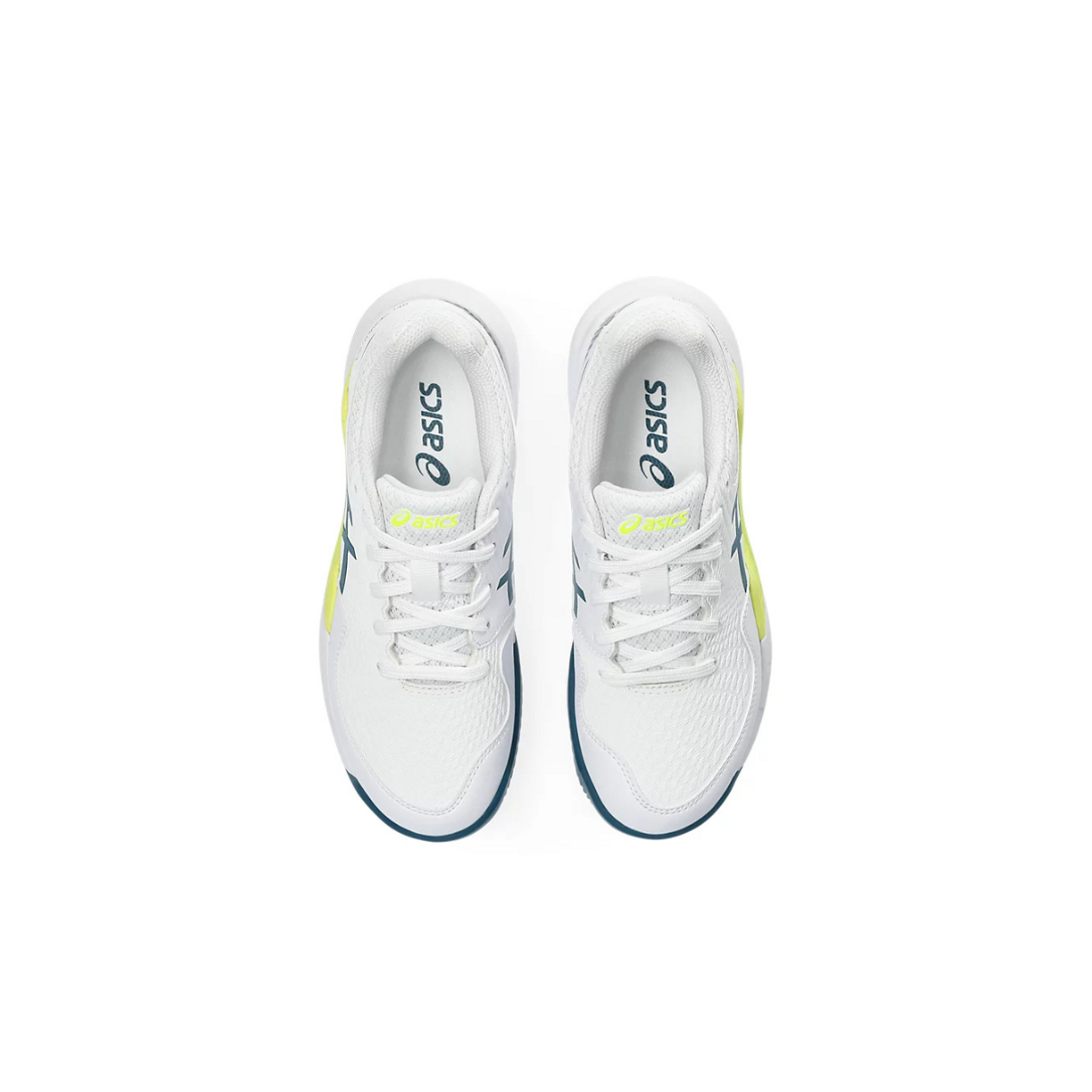 Asics Scarpe Tennis Junior Gel-Resolution 9 GS Clay White/Restful Teal