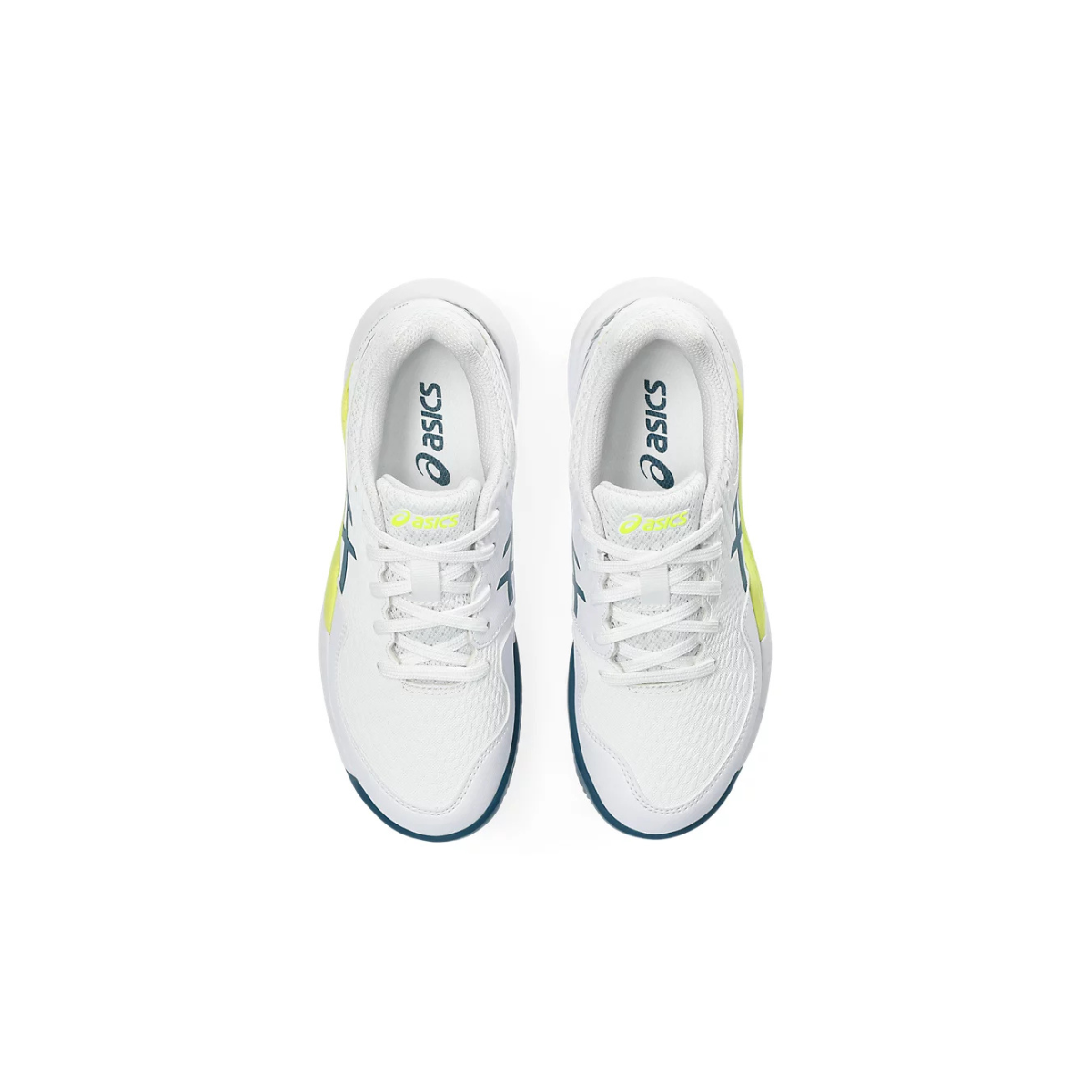 Asics Scarpe Tennis Junior Gel-Resolution 9 GS Clay White/Restful Teal