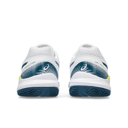 Asics Scarpe Tennis Junior Gel-Resolution 9 GS Clay White/Restful Teal