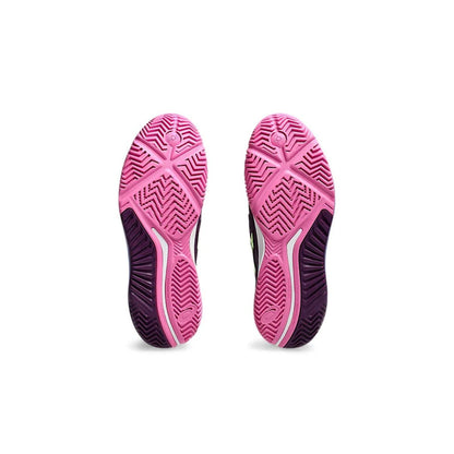 Asics Scarpe Padel Unisex Gel-Resolution 9 Padel Deep Mauve/Lime Green