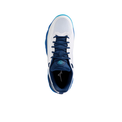 Mizuno Scarpa Tennis  Wave Enforce Court Clay White/Estate Blue/River Blue