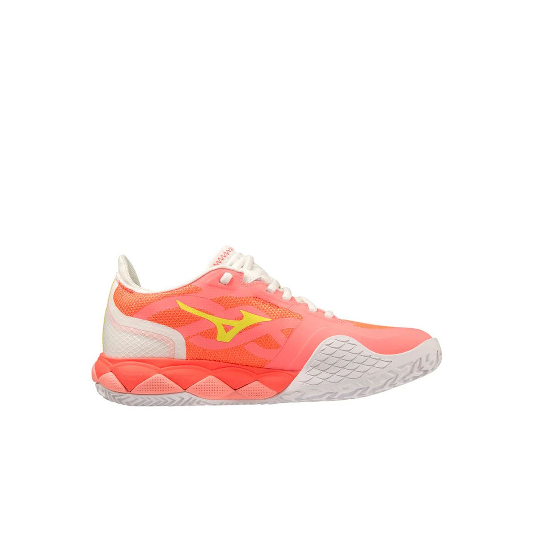 MIZUNO SCARPA TENNIS WAVE ENFORCE TOUR CC WOS CORALLO/BIANCO