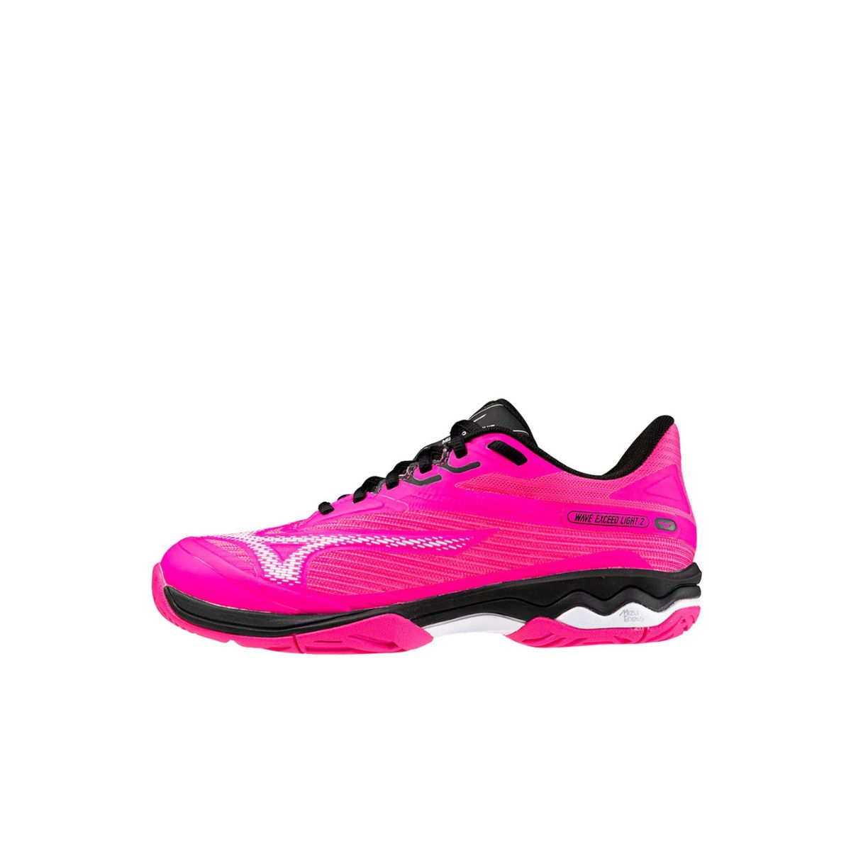 MIZUNO SCARPA TENNIS WAVE EXCEED LIGHT 2 CC WOS Pink Tetra/White/Black