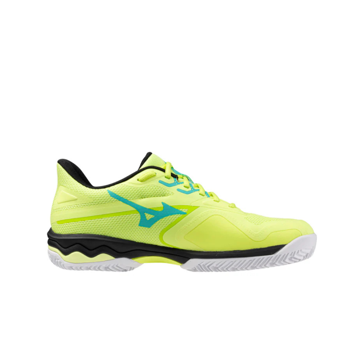 Mizuno Scarpa Tennis Wave Exceed Light 2 Clay Sunny Lime/Black/Atlantis