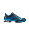 MIZUNO SCARPA TENNIS  WAVE EXCEED LIGHT 2 CC Dress Blues/Bolt (Neon)/C