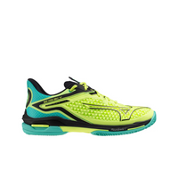 Mizuno Wave Exceed Tour 6 Clay Sunny Lime/Black/Atlantis