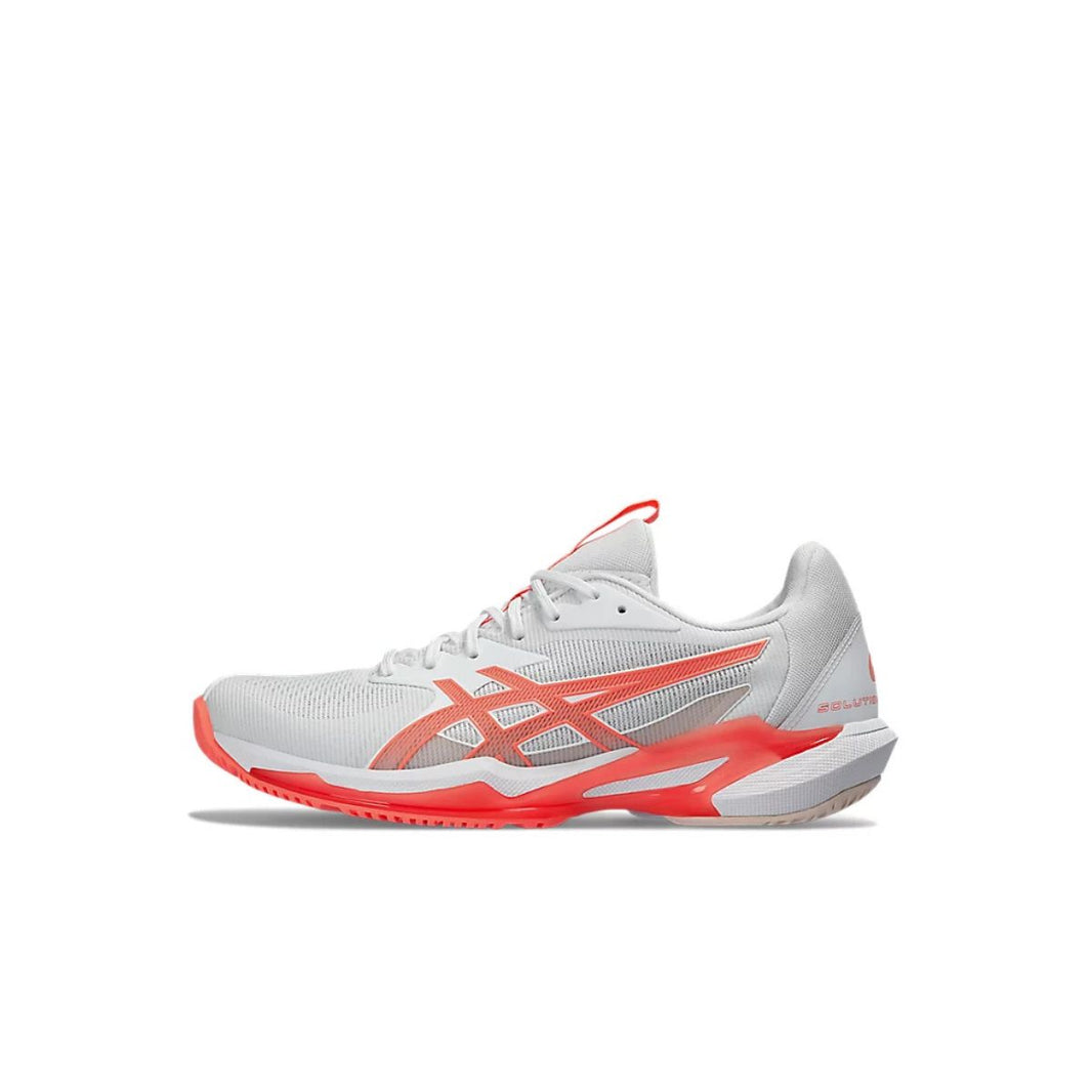 Asics Scarpe Tennis Unisex Solution Speed FF 3 All court White/Sun Coral