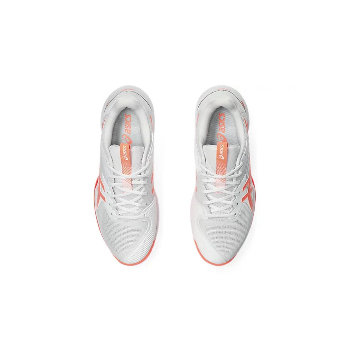 Asics Scarpe Tennis Unisex Solution Speed FF 3 All court White/Sun Coral