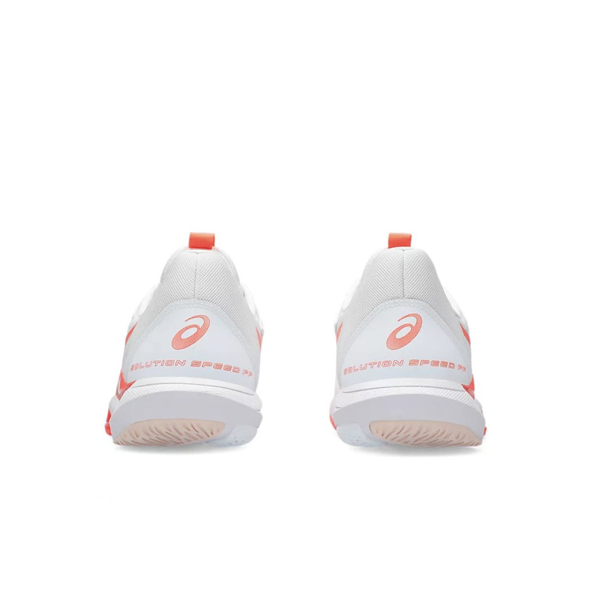Asics Scarpe Tennis Unisex Solution Speed FF 3 All court White/Sun Coral