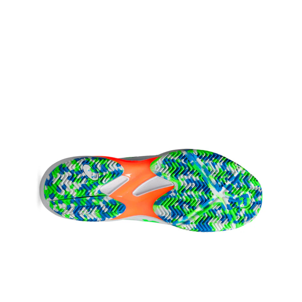 Asics Scarpe Padel Uomo Solution Swift FF 2 Padel L. E. White/Green Gecko
