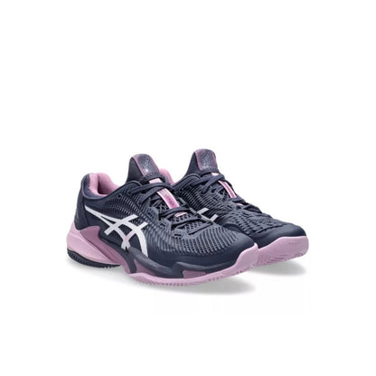 Asics Scarpa Tennis Donna Court FF 3 Clay Indigo Fog / White