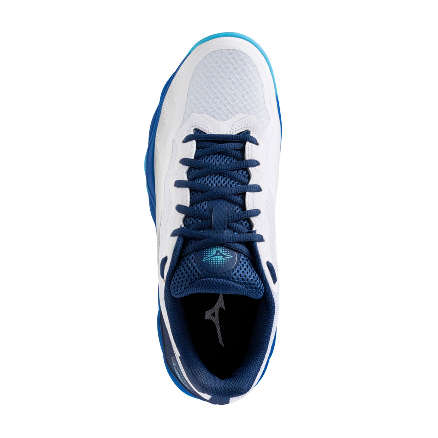 Mizuno Wave Enforce Court Clay White/Estate Blue/River Blue