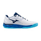 Mizuno Wave Enforce Court Clay White/Estate Blue/River Blue