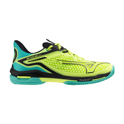 Mizuno Wave Exceed Tour 6 Clay Sunny Lime/Black/Atlantis