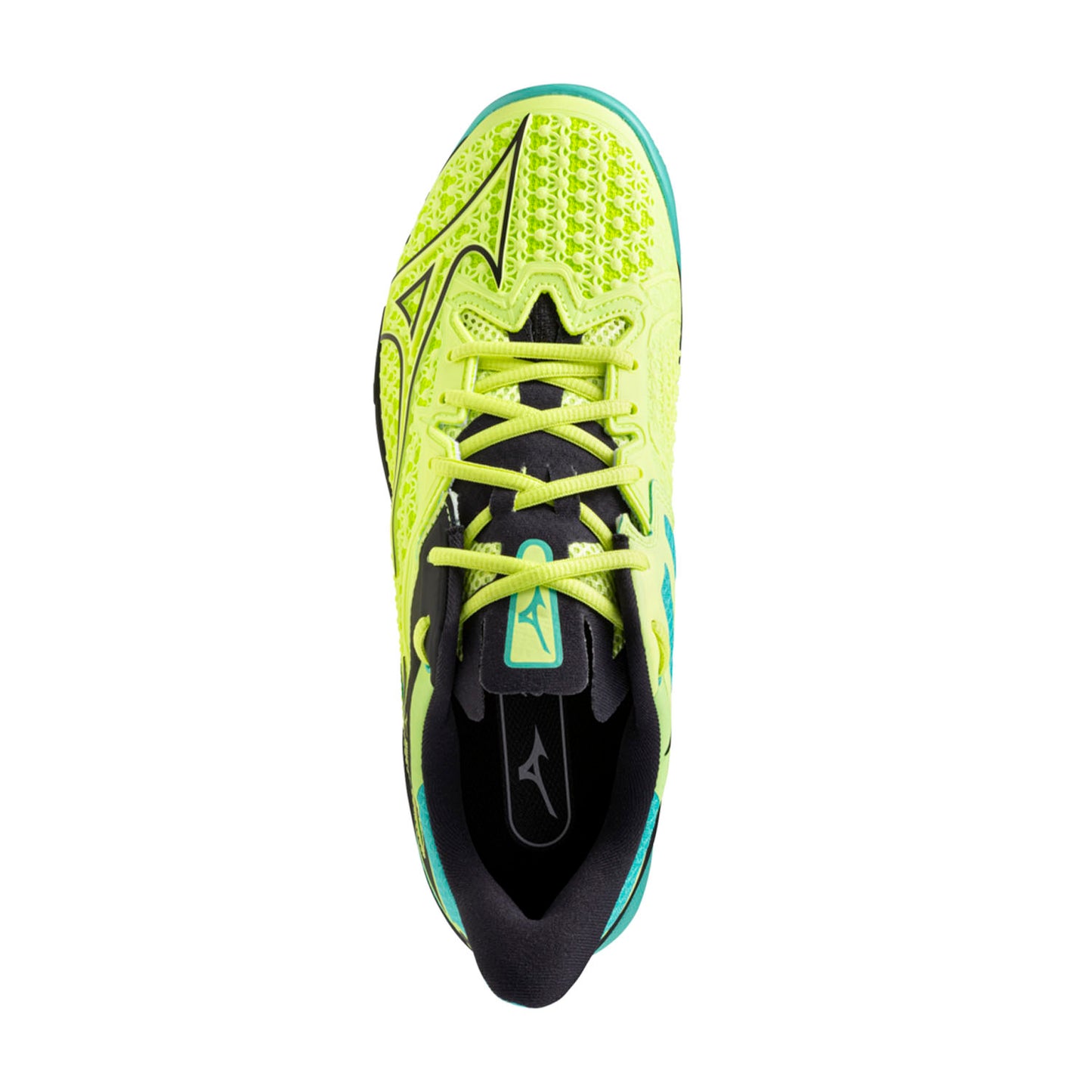 Mizuno Wave Exceed Tour 6 Clay Sunny Lime/Black/Atlantis