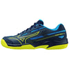 MIZUNO SHOE EXCEED STAR CC Junior Dress Blues/Bolt (Neon)/Cloisonné