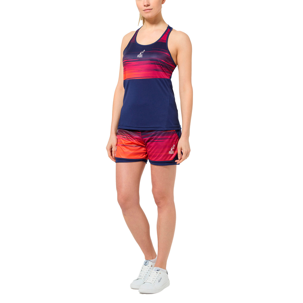 AUSTRALIAN Gradient Lines Tank Top Cosmos Blue