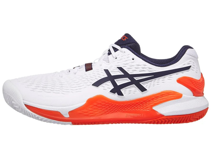ASICS GEL-RESOLUTION 9 CLAY 102 WHITE/BLUE EXPANSE