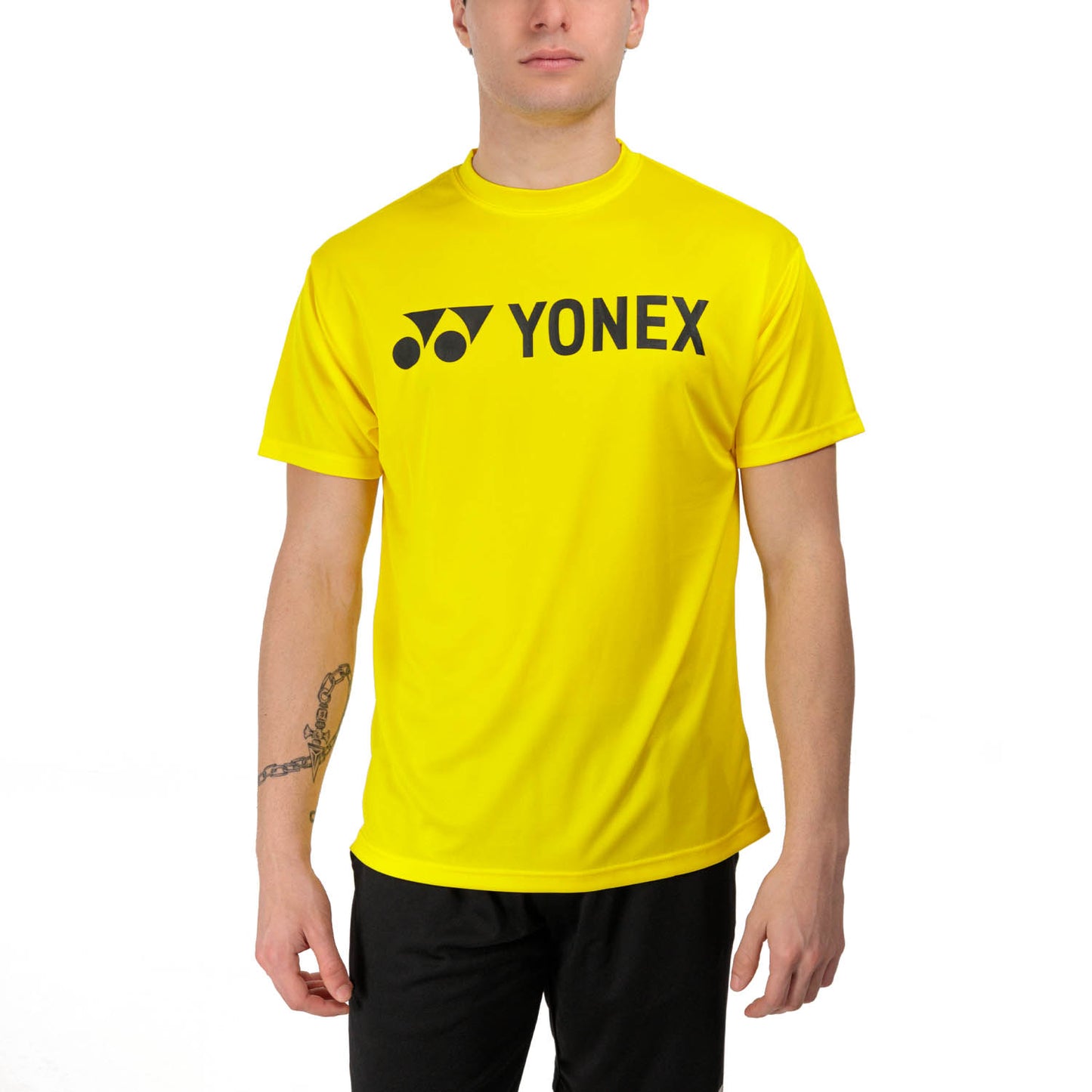 YONEX Maglietta Club Logo Giallo