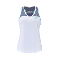 Babolat Play Canottiera Ragazze Bianco/Blu