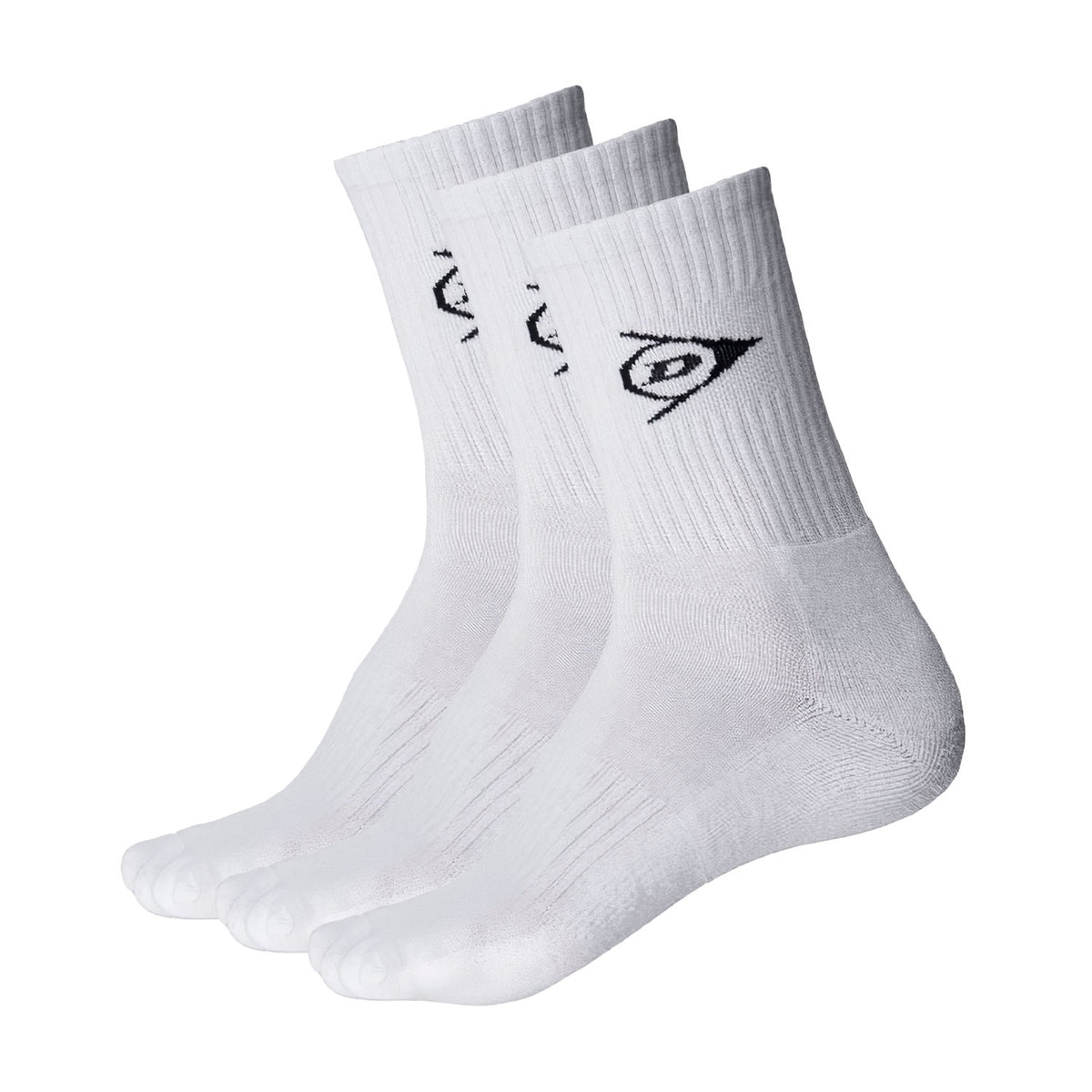 DUNLOP Calze Crew x 3 Uomo: Comfort e Supporto Superiore